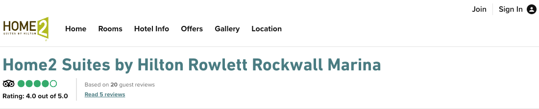 Home2 Suites by Hilton Rowlett Rockwall Marina